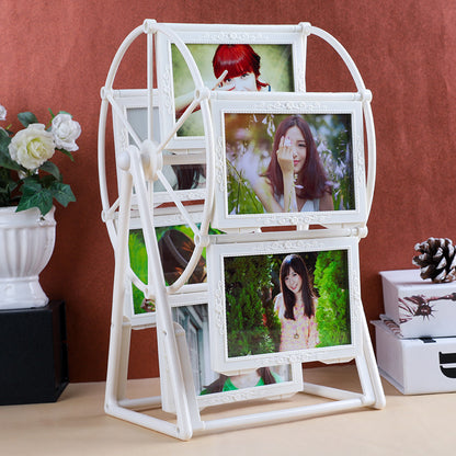 Handmade Custom Photo Windmill Rotating Photo Frame Set-Up Photo Album