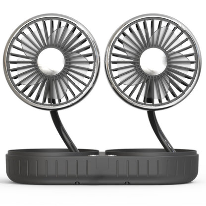 Double Headed Hose Small Usb Car Fan