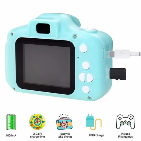 Mini Digital Kids' Waterproof Camera for Outdoor Photography Fun