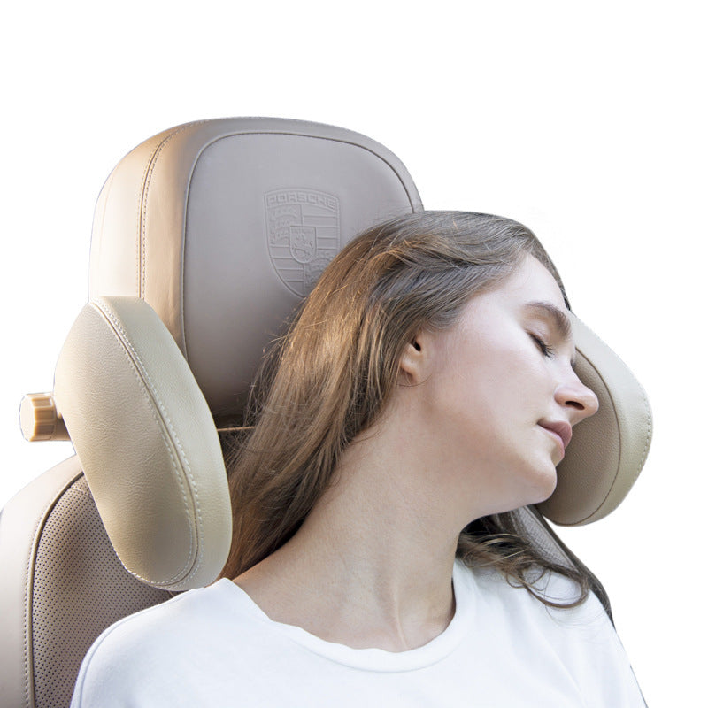 Car Soft Headrest Adjustable Side Sleep Pillow